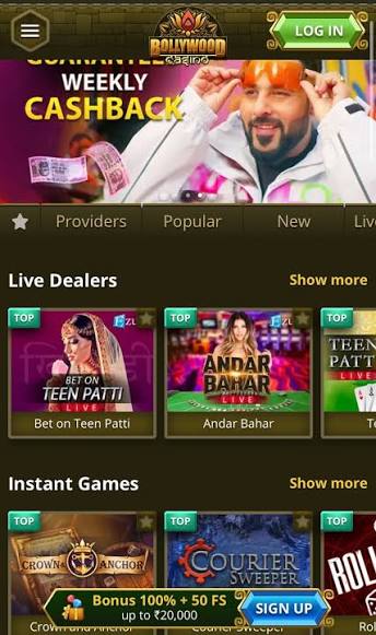 Программа лояльности VIP-клиентов Bollywood Casino